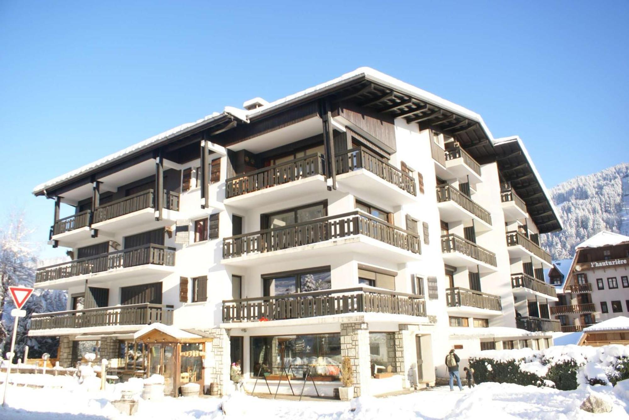 Schuss B8 Daire Morzine Dış mekan fotoğraf