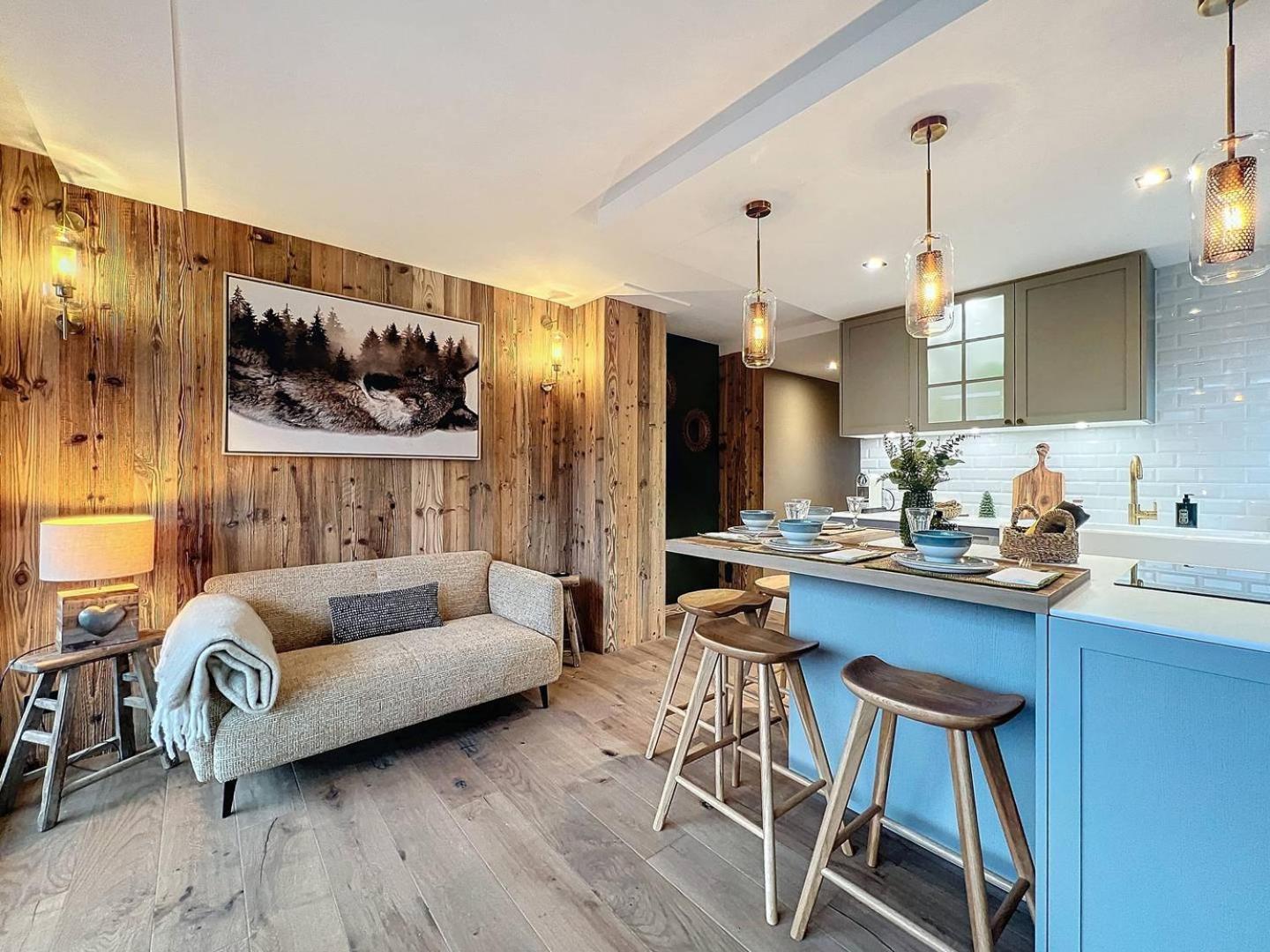 Schuss B8 Daire Morzine Dış mekan fotoğraf