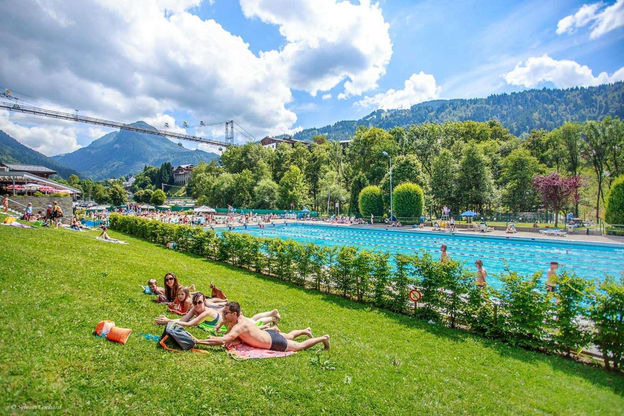 Schuss B8 Daire Morzine Dış mekan fotoğraf